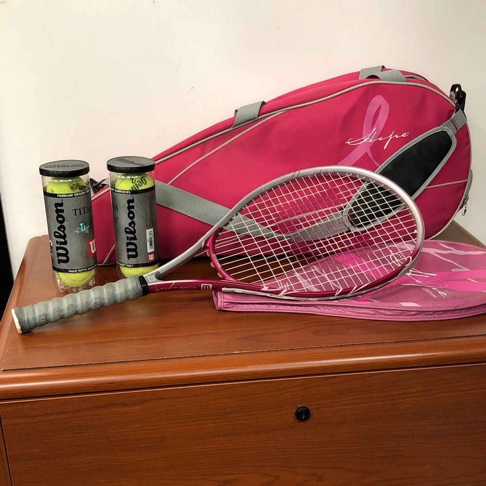 Wilson Hope Ladies Tennis Racket and matching bag